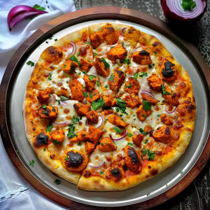 Butter Chicken Pizza