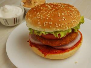 Veg Grilled Burger