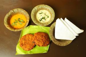 Vazhai poo vadai [2 pieces]
