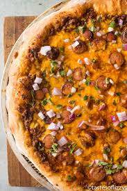 Chilly cheese pizza