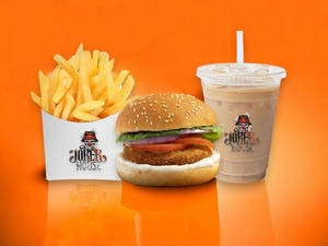 Aloo Tikki Burger Meal