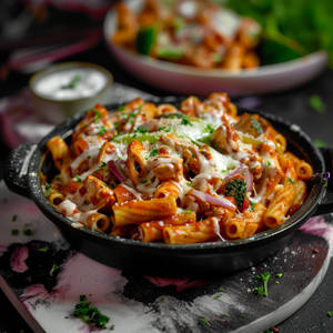Chicken BBQ Pasta