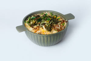 Chole Palak Biryani
