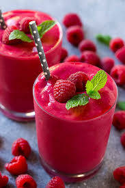 Raspberry moothy shake