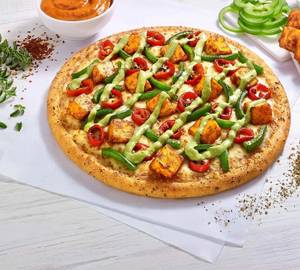 Indi tandoori paneer pizza [8 inches]