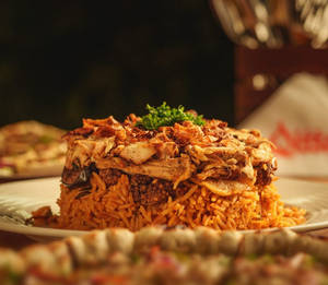Maqlooba Chicken