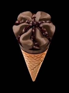 Kw Chocolate Mini Cone [70 Ml]