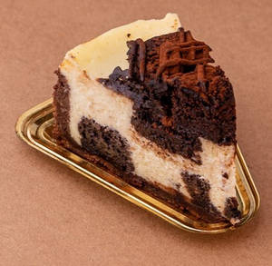Brownie Baked Cheesecake (Slice)