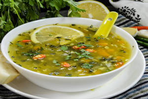 Veg Lemon Coriander Soup