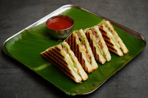 Veg Sandwich Grilled [2 Slice]
