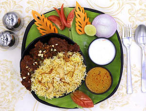 Chicken Lollipop Biryani