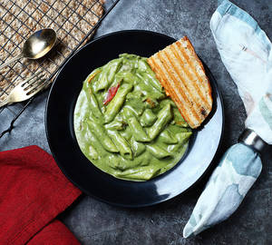 Creamy Pesto Sauce Penne Pasta
