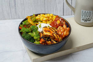 Mexican Paneer Burrito  Rice Bowl