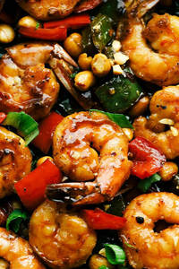 Kung Pao Prawn