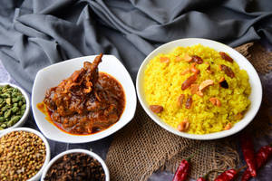 Basanti Pulao Mangsho Combo