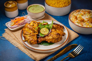 Nimbu-kalimirch Tandoori Chicken
