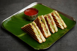 Veg Sandwich Grilled 2 Slices
