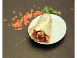 Fried Chicken Shawarma Roll