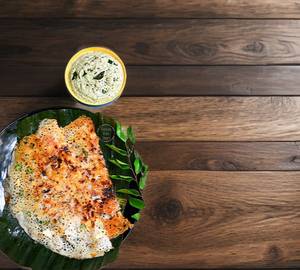 Onion Rava Sada Dosa