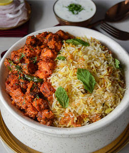Paneer Frybit Biryani