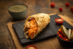 Mini - Chicken Shawarma Roll - Spicy  ( Thai Style )