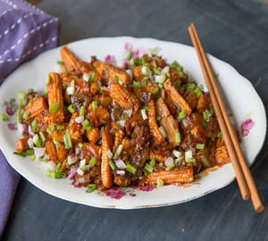 Crispy Baby Corn Chilli