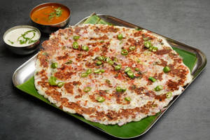 Tomato Onion Chilli Uttapam