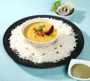 Arhar Fry Dal with Rice