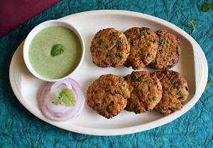 Methi Corn Tikki