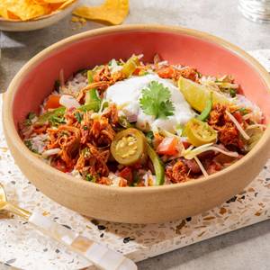 Braised Pork Burrito Bowl