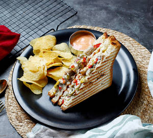 Chilli Cheese Mushroom Sandwich