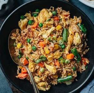 Mixed Fried Rice(Panner and Mushroom)