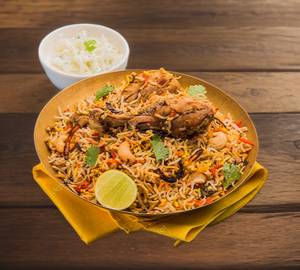 Chicken Biryani + Raita