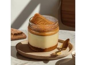 Lotus Biscoff Cheesecake Jar