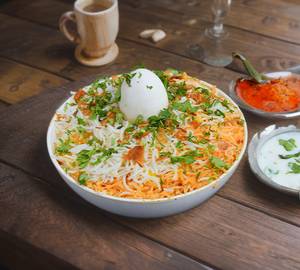 Egg Biryani Single(Single Egg)