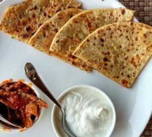 Paratha + Curd 