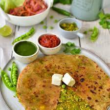 Matar paratha