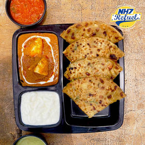 Butter Chicken With Paratha