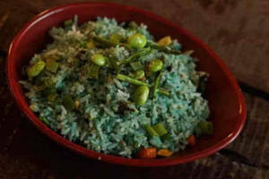 Blue Butterfly Pea Jasmine Fried Rice