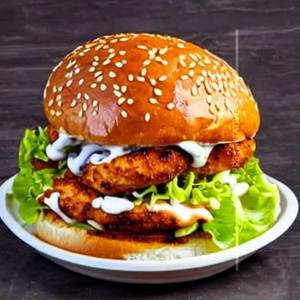Spicy Grilled Chicken Burger