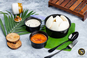 Idli Chutney Sambar [6 Pcs]