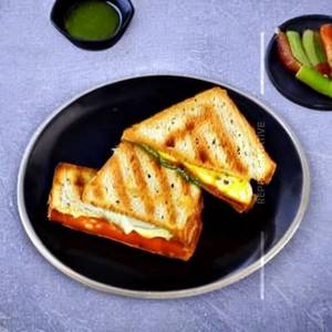 Paneer cheese grilled sandwich