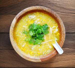 Chicken sweet corn soup
