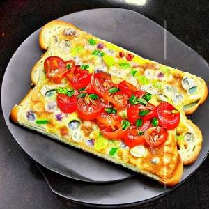 Toast omelette
