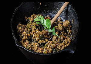 Mutton Chetinad Fry