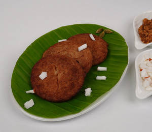 Banana Wheat Appam
