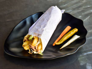 Peri peri chicken shawarma