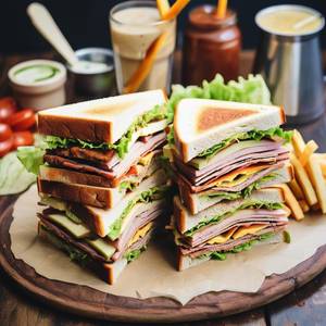 Non veg Club Sandwich