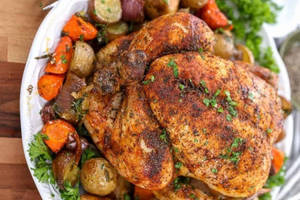 Chettinad Grill Chicken (herbal Chicken)