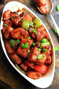 Chilli paneer dry [8 pieces]